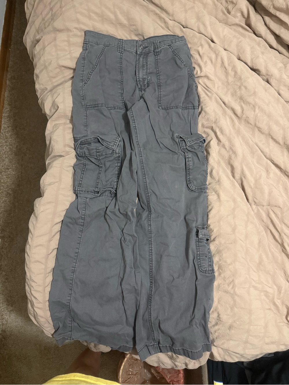 Hollister Men’s Relaxed Baggy Jeans - Dark Gray